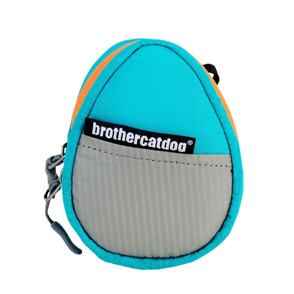 HKM-694035 Explosion-Proof Nylon Cat Leash Chest Strap with Storage Bag - Scalable and Adjustable Sizes Available