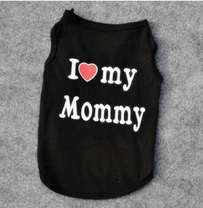 HKM-694099 Hawaiian-Style Cotton Pet Vest for Cats and Dogs – Comfortable and Casual with Print Design