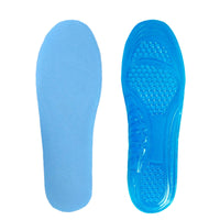 HKM-694355 Silicone Gel Insoles for Comfort and Shock Absorption - Men & Women Sizes Available
