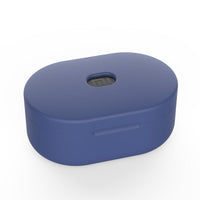 HKM-694419 Silicone Protective Cover for Bluetooth Headset - Simple Solid Color Design, 64x42x30mm