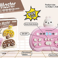 HKM-694483 Rhythm Master Speed Push Game Console for Kids - Educational Fun and Quick Reflex Challenge