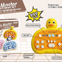 HKM-694483 Rhythm Master Speed Push Game Console for Kids - Educational Fun and Quick Reflex Challenge