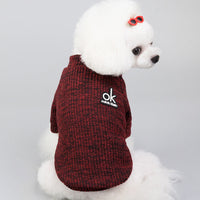HKM-694483 Wool Sweater for Pets in Stylish England Design, General Fit, Asian Sizing