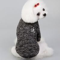 HKM-694483 Wool Sweater for Pets in Stylish England Design, General Fit, Asian Sizing