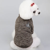 HKM-694483 Wool Sweater for Pets in Stylish England Design, General Fit, Asian Sizing