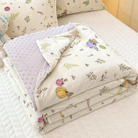 HKM-694675 Cool Fiber Doudou Quilt - Modern Simplicity Design, Multiple Sizes for Every Bed
