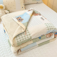 HKM-694675 Cool Fiber Doudou Quilt - Modern Simplicity Design, Multiple Sizes for Every Bed