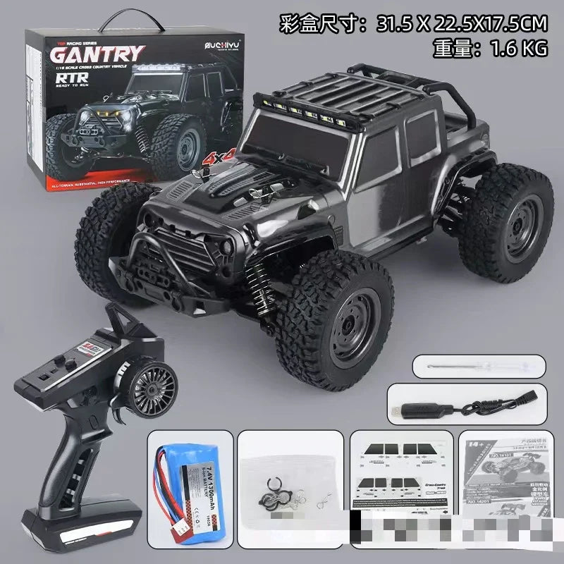 HKM-694675 High-Speed 1/16 Remote Control Off-Road Car, 4WD, 38km/h with Drift Function