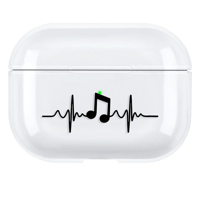 HKM-694739 AirPods Pro 3 Compatible Simple Solid Color Protective Shell Case