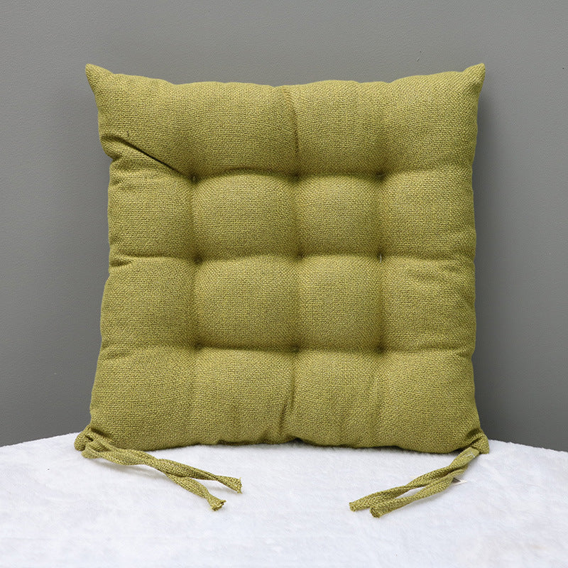 HKM-694739 Modern Plain Seat Cushion for Home and Office Use - Multiple Color Options
