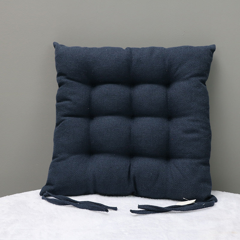 HKM-694739 Modern Plain Seat Cushion for Home and Office Use - Multiple Color Options