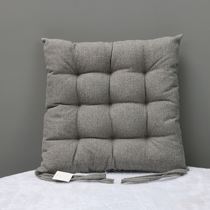 HKM-694739 Modern Plain Seat Cushion for Home and Office Use - Multiple Color Options