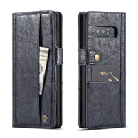 HKM-694931 Retro Simulation Leather Flip Wallet for Samsung Note8 and Note9 with Card Holder