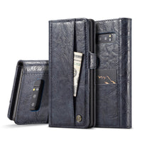 HKM-694931 Retro Simulation Leather Flip Wallet for Samsung Note8 and Note9 with Card Holder