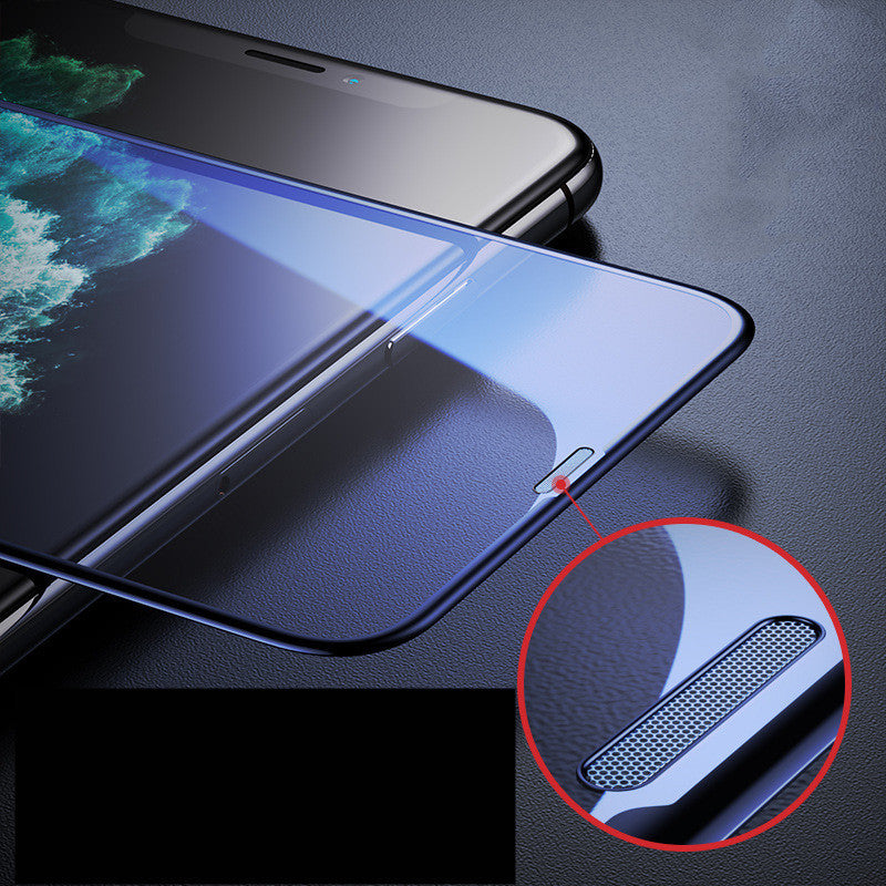 HKM-695059 Anti-Peeping Tempered Glass Film Compatible with Select iPhone Models
