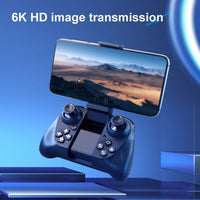 HKM-695187 Foldable RC Drone with 6K HD Dual Camera, 1080P Live Video, 26-Minute Flight Time, and Multiple Fun Features