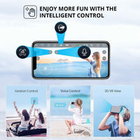 HKM-695187 Foldable RC Drone with 6K HD Dual Camera, 1080P Live Video, 26-Minute Flight Time, and Multiple Fun Features