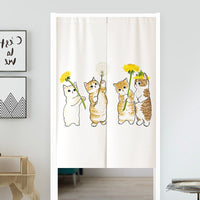 HKM-695379 Non Perforated Fabric Door Curtain in Various Colors