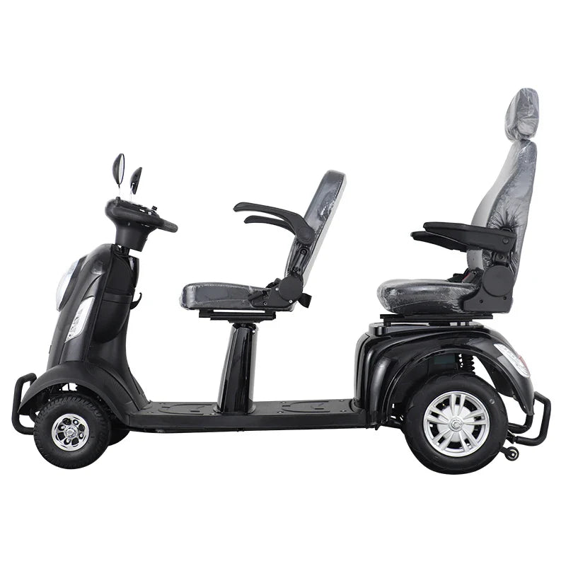 KTX-695699 1000W Four-Wheel Electric Scooter for Adults with Electronic Braking System, 40-60km Range, Customized Color