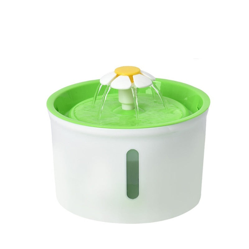 HKM-695699 Automatic Pet Water Fountain for Small and Medium Dogs and Cats - 1.6L Capacity with Activated Carbon Filter and Low Noise Pump