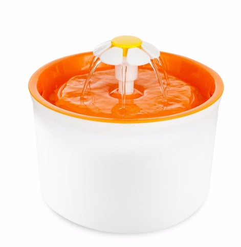 HKM-695699 Automatic Pet Water Fountain for Small and Medium Dogs and Cats - 1.6L Capacity with Activated Carbon Filter and Low Noise Pump