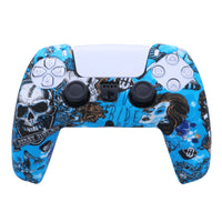 HKM-695699 PS5 Camouflage Silicone Skin Case for DualSense Controller with Thumb Grip Cover