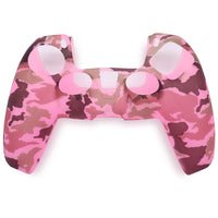 HKM-695699 PS5 Camouflage Silicone Skin Case for DualSense Controller with Thumb Grip Cover