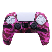 HKM-695699 PS5 Camouflage Silicone Skin Case for DualSense Controller with Thumb Grip Cover