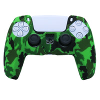 HKM-695699 PS5 Camouflage Silicone Skin Case for DualSense Controller with Thumb Grip Cover