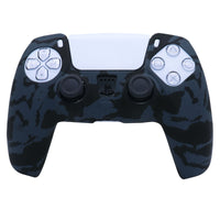 HKM-695699 PS5 Camouflage Silicone Skin Case for DualSense Controller with Thumb Grip Cover