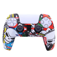 HKM-695699 PS5 Camouflage Silicone Skin Case for DualSense Controller with Thumb Grip Cover