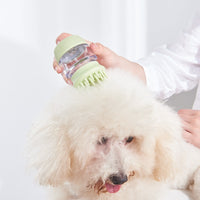 HKM-695763 Silicone Double-Ended Bath and Massage Brush for Pets