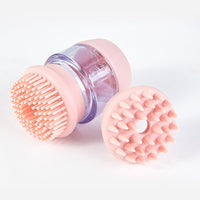 HKM-695763 Silicone Double-Ended Bath and Massage Brush for Pets