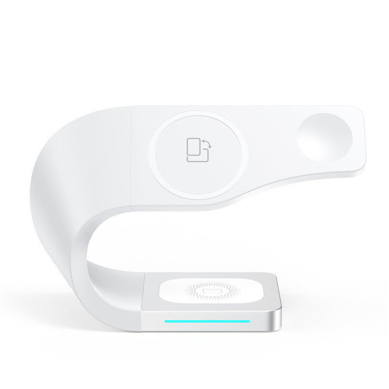 HKM-695891 Multi-Function Magnetic Wireless Charging Stand with 15W Fast Charging Capability