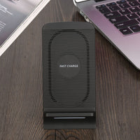 HKM-696019 Wireless Fast Charging Stand with Cooling Fan and Sleep-Friendly Design for iPhone Models