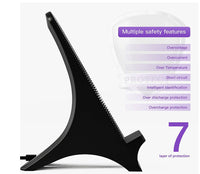 HKM-696019 Wireless Fast Charging Stand with Cooling Fan and Sleep-Friendly Design for iPhone Models
