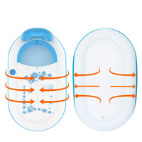 HKM-696083 Portable PVC Inflatable Spa Bathtub for Indoor Soaking - Freestanding Design