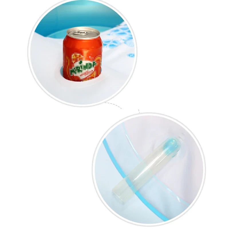 HKM-696083 Portable PVC Inflatable Spa Bathtub for Indoor Soaking - Freestanding Design