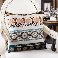 HKM-696275 Tropical Bird Print Linen Pillow Case for Living Spaces - 45cm x 45cm