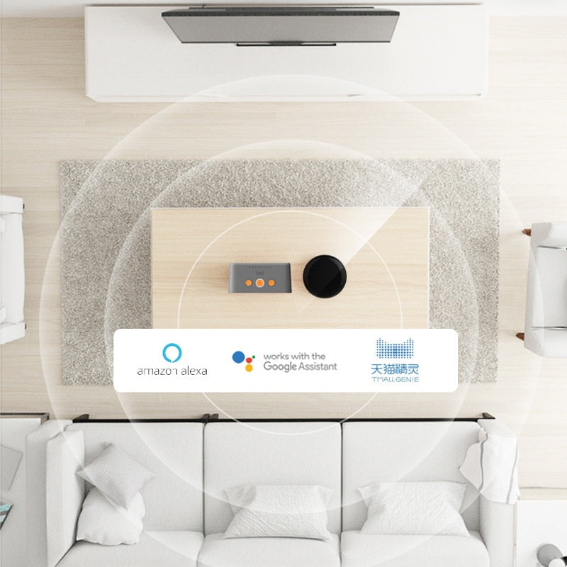 HKM-696339 Universal Infrared Smart Home Remote Control with 360° Coverage and Voice Activation