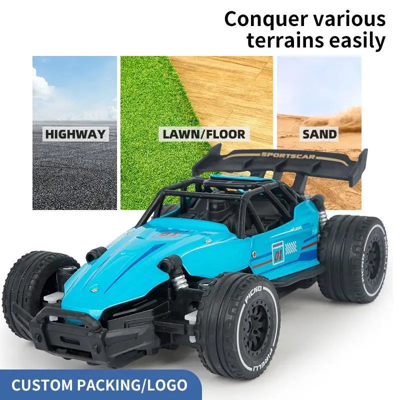 HKM-696403 High-Speed 1:20 RC Alloy F1 Racing Car for Kids, Remote Control Drift Vehicle
