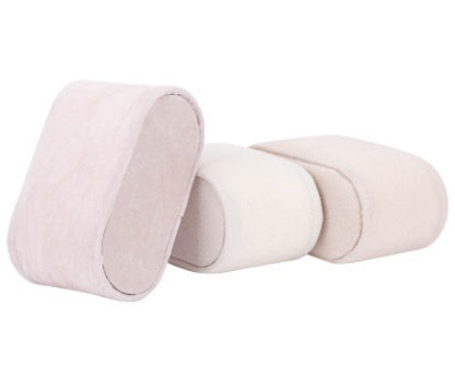 KTX-696659 Elegant Velvet Silk Watch Display Pillow - 7 x 8 Inches Vertical Size Versatile Flannel Sponge Watch Display Pillow - 4.3 x 3.2 x 7 cm