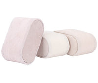 HKM-696659 Elegant Velvet Silk Watch Display Pillow - 7 x 8 Inches Vertical Size Versatile Flannel Sponge Watch Display Pillow - 4.3 x 3.2 x 7 cm