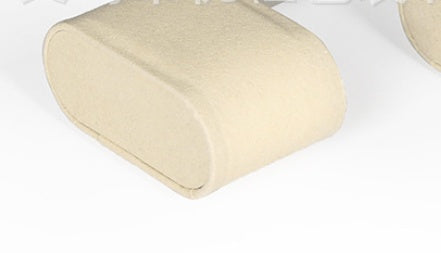 KTX-696659 Elegant Velvet Silk Watch Display Pillow - 7 x 8 Inches Vertical Size Versatile Flannel Sponge Watch Display Pillow - 4.3 x 3.2 x 7 cm