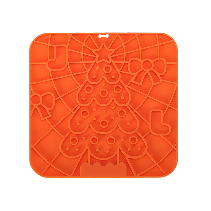 HKM-696659 Silicone Pet Licking Mat with Suction Cup for Slow Feeding and Anti-Choke Protection