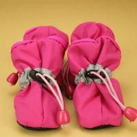 HKM-696979 Soft Bottom Anti-Skid Warm Boots for Small to Medium Dogs - Plus Velvet Options Available