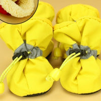 HKM-696979 Soft Bottom Anti-Skid Warm Boots for Small to Medium Dogs - Plus Velvet Options Available
