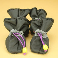 HKM-696979 Soft Bottom Anti-Skid Warm Boots for Small to Medium Dogs - Plus Velvet Options Available