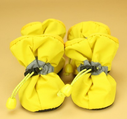 HKM-696979 Soft Bottom Anti-Skid Warm Boots for Small to Medium Dogs - Plus Velvet Options Available