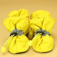 HKM-696979 Soft Bottom Anti-Skid Warm Boots for Small to Medium Dogs - Plus Velvet Options Available